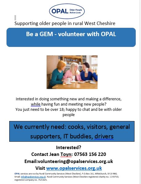 OPAL Volunteers