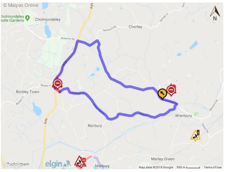 Bickley Lane closure 3