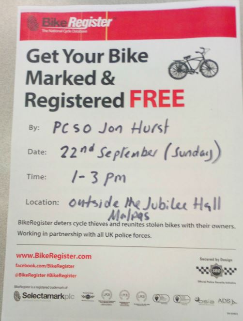 Bike Marking 1