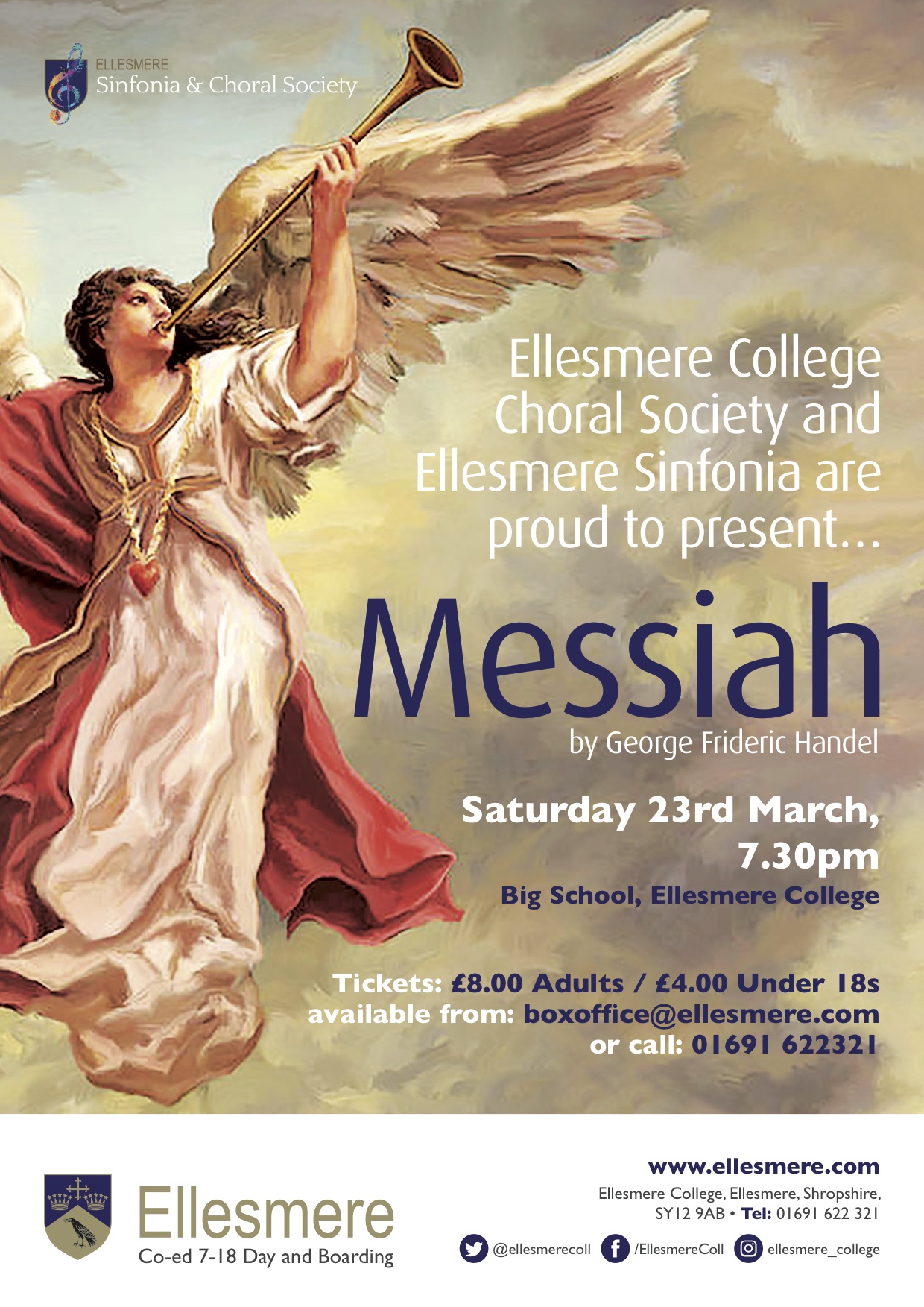 Ellesmere The Messiah A4 Poster Hires 1