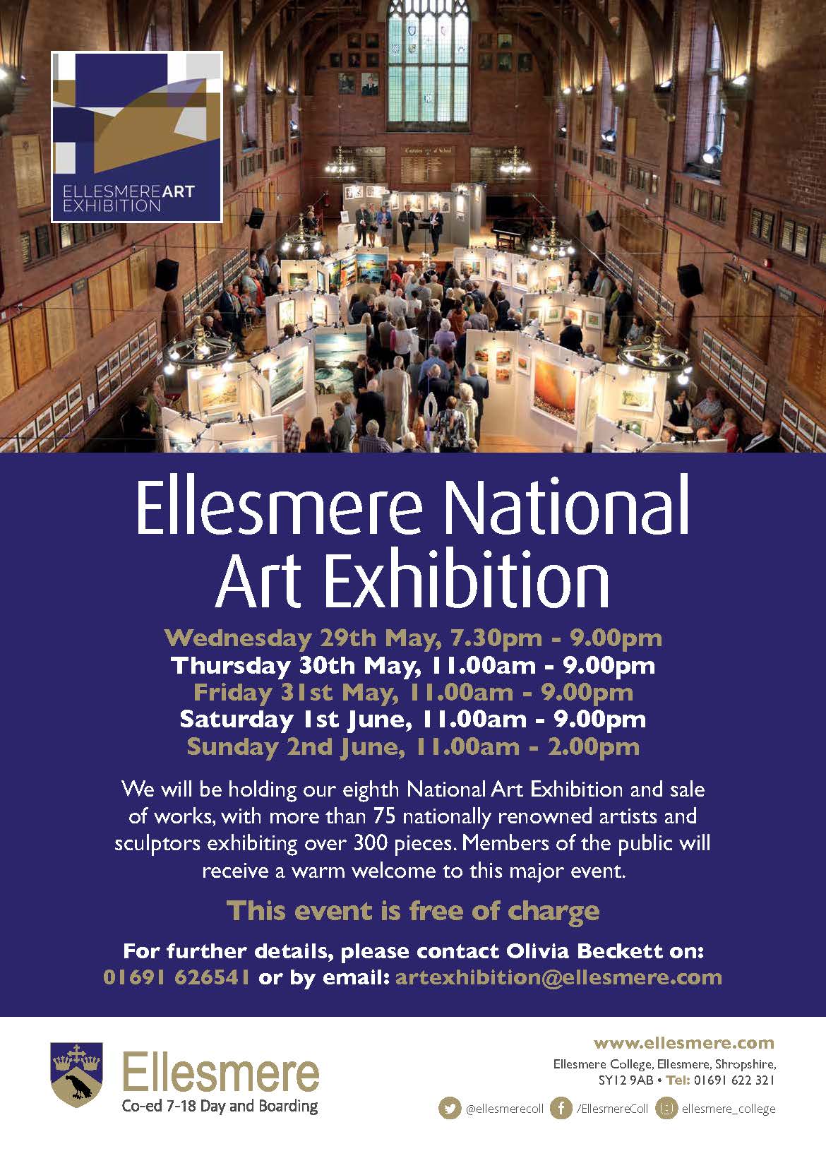 Image: 4250 Ellesmere National Art Exhibition A3 Poster Web Version