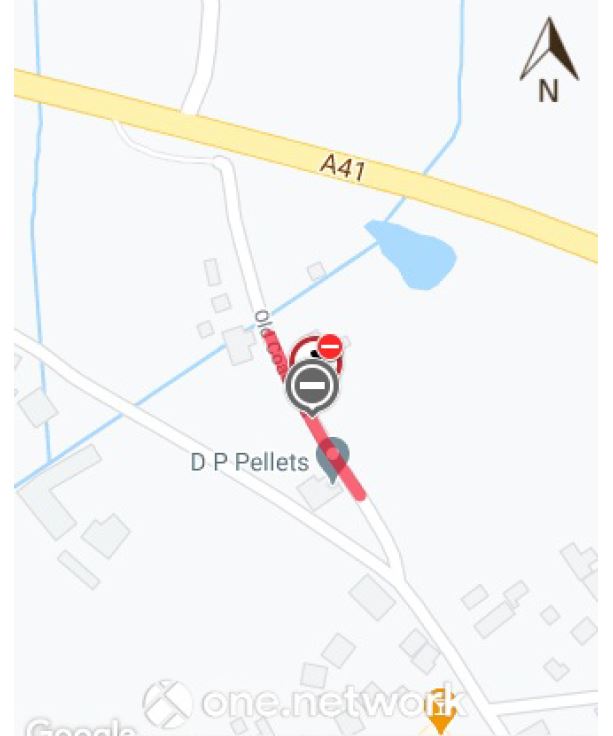 Old Coach Road closure