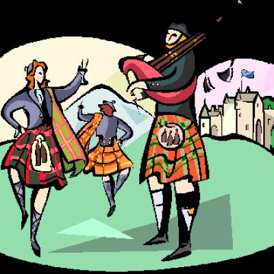 Scottish dancing