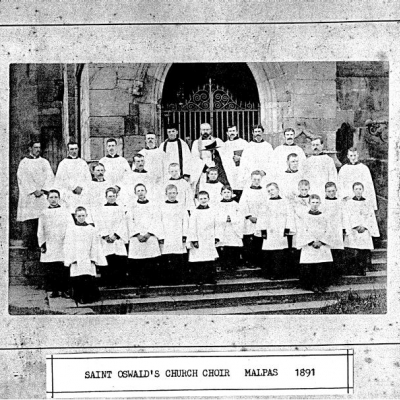 St Oswalds Church Choir 1891