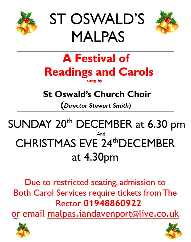 St Oswalds Readings and Carols 2020