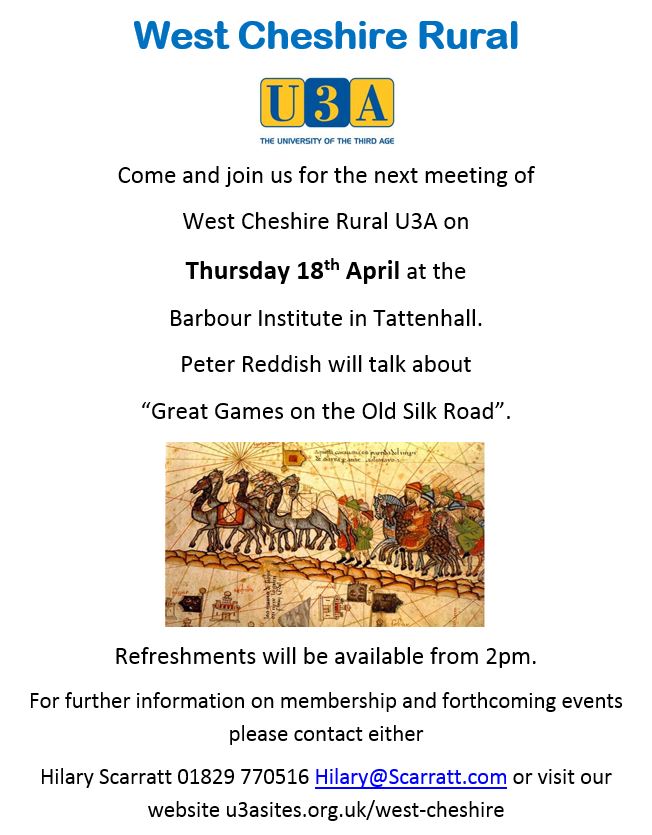 U3A April 2019